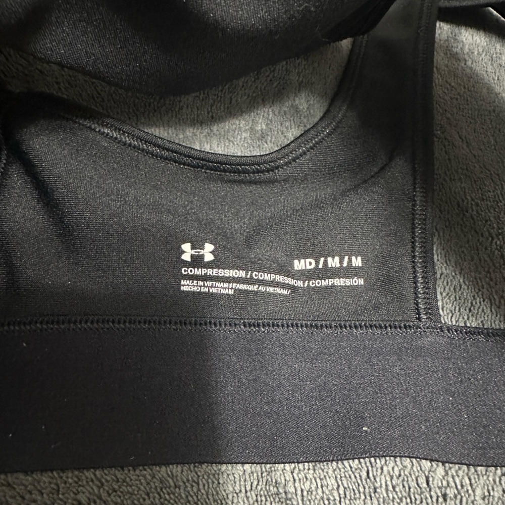 Under Armour Charcoal Sports Bra - Picture 3 of 4